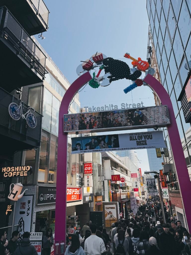 Takeshita Street in Harajuku, Tokyo